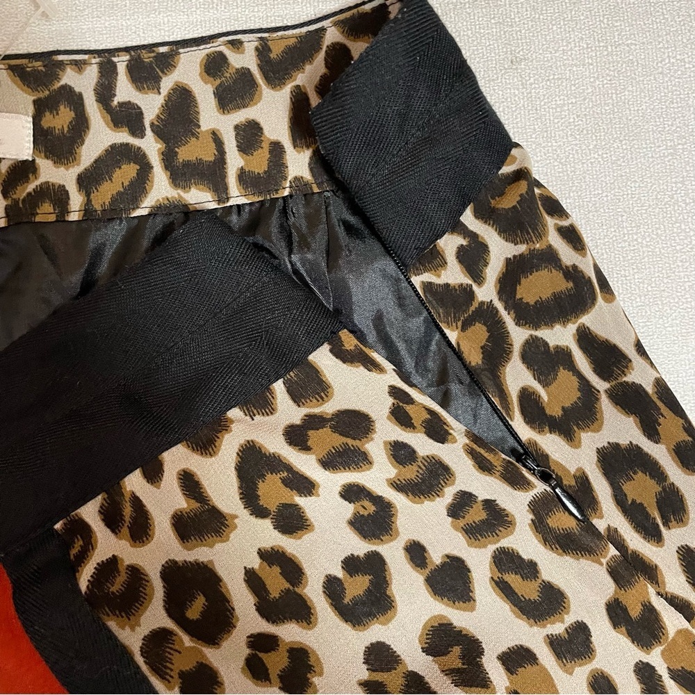 New WDNY Patchwork Floral Animal Print Maxi Chiffon Skirt Size 12 - Picture 8 of 8